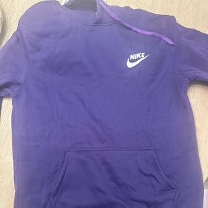 Purple Nike hoodie NWOT